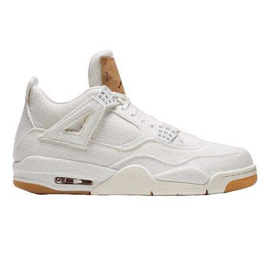 Nike Air Jordan 4 Retro Levi's White (Levi's Tag)