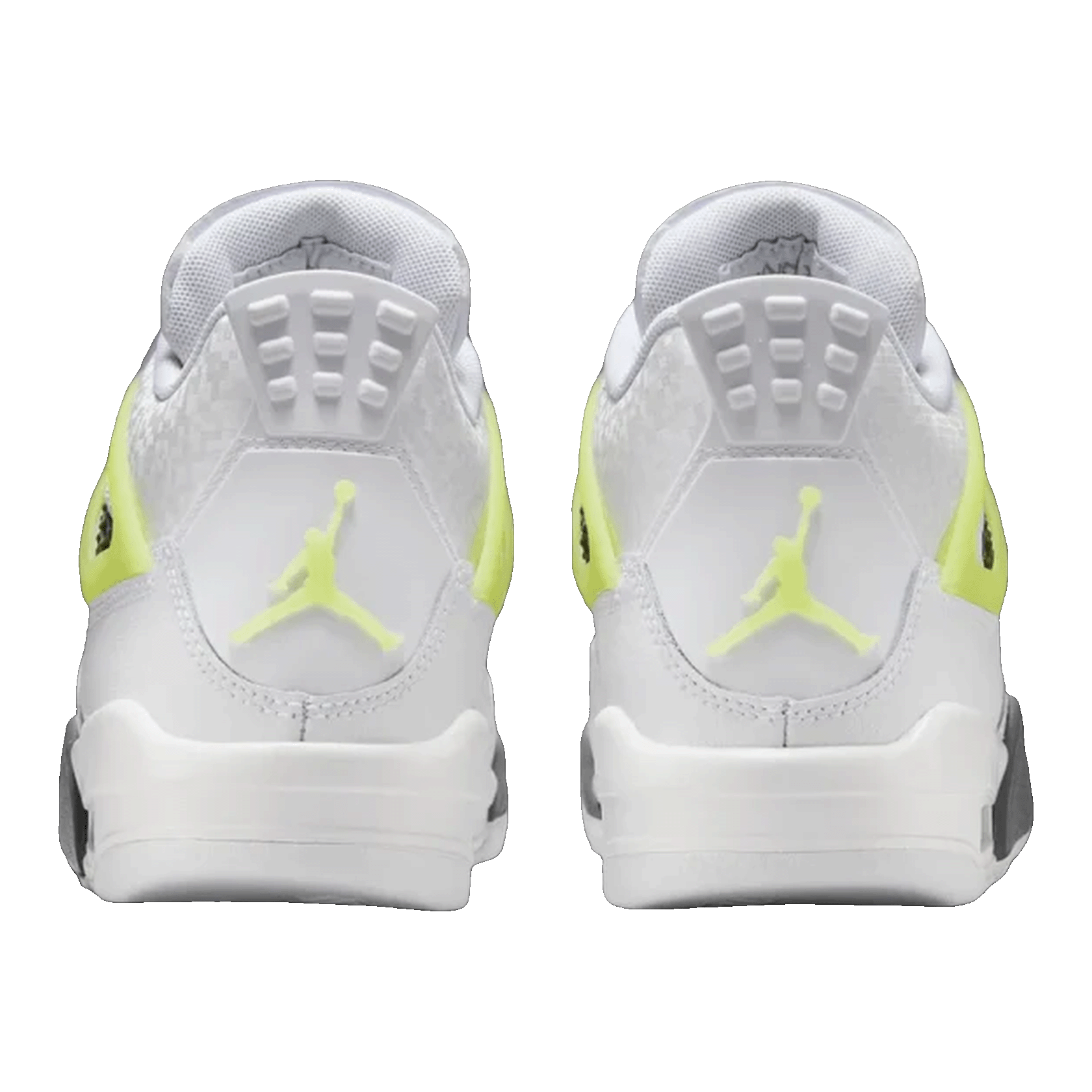 Nike Air Jordan 4 Retro Light Lemon Twist (GS) Back