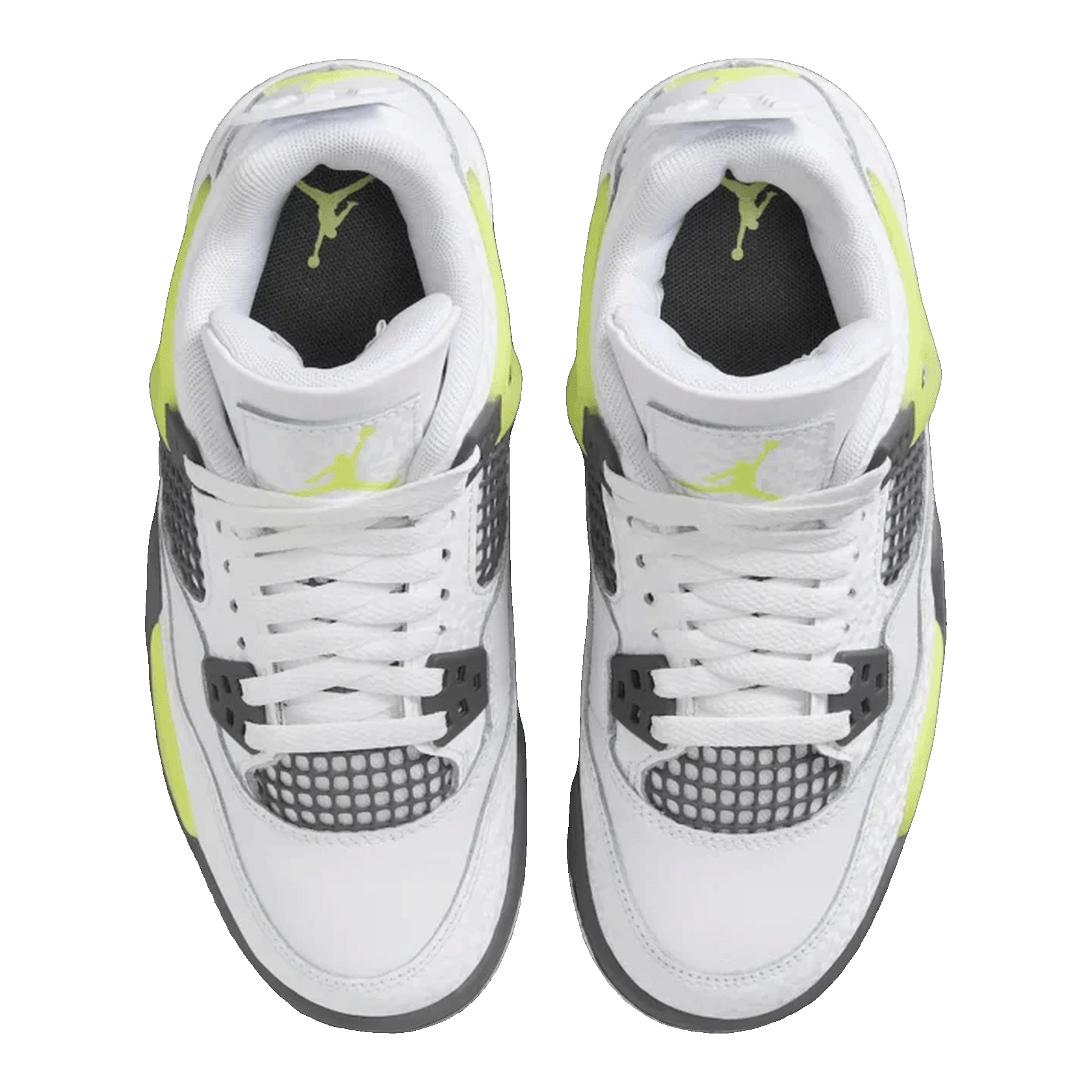 Nike Air Jordan 4 Retro Light Lemon Twist (GS) Oben