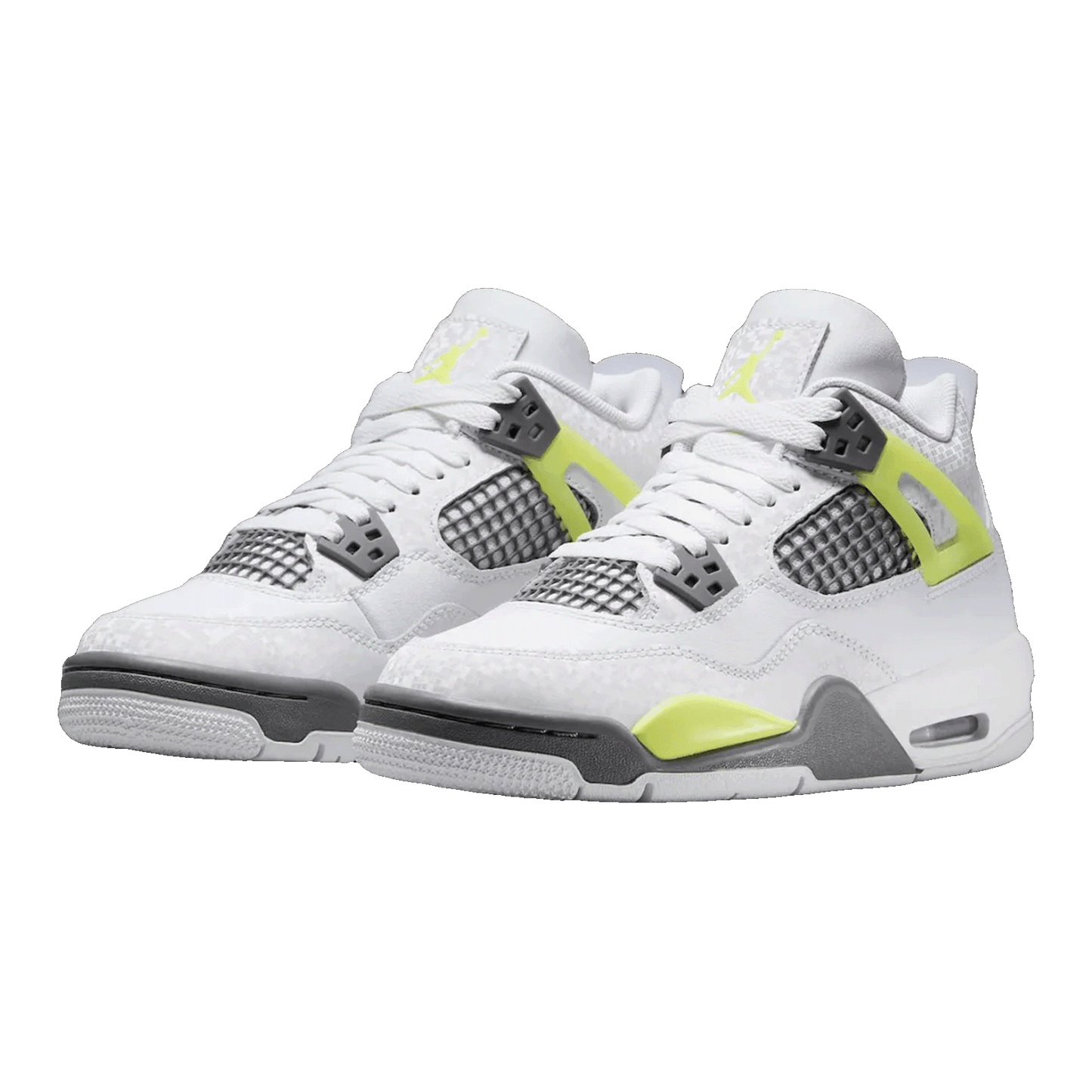Nike Air Jordan 4 Retro Light Lemon Twist (GS) Side