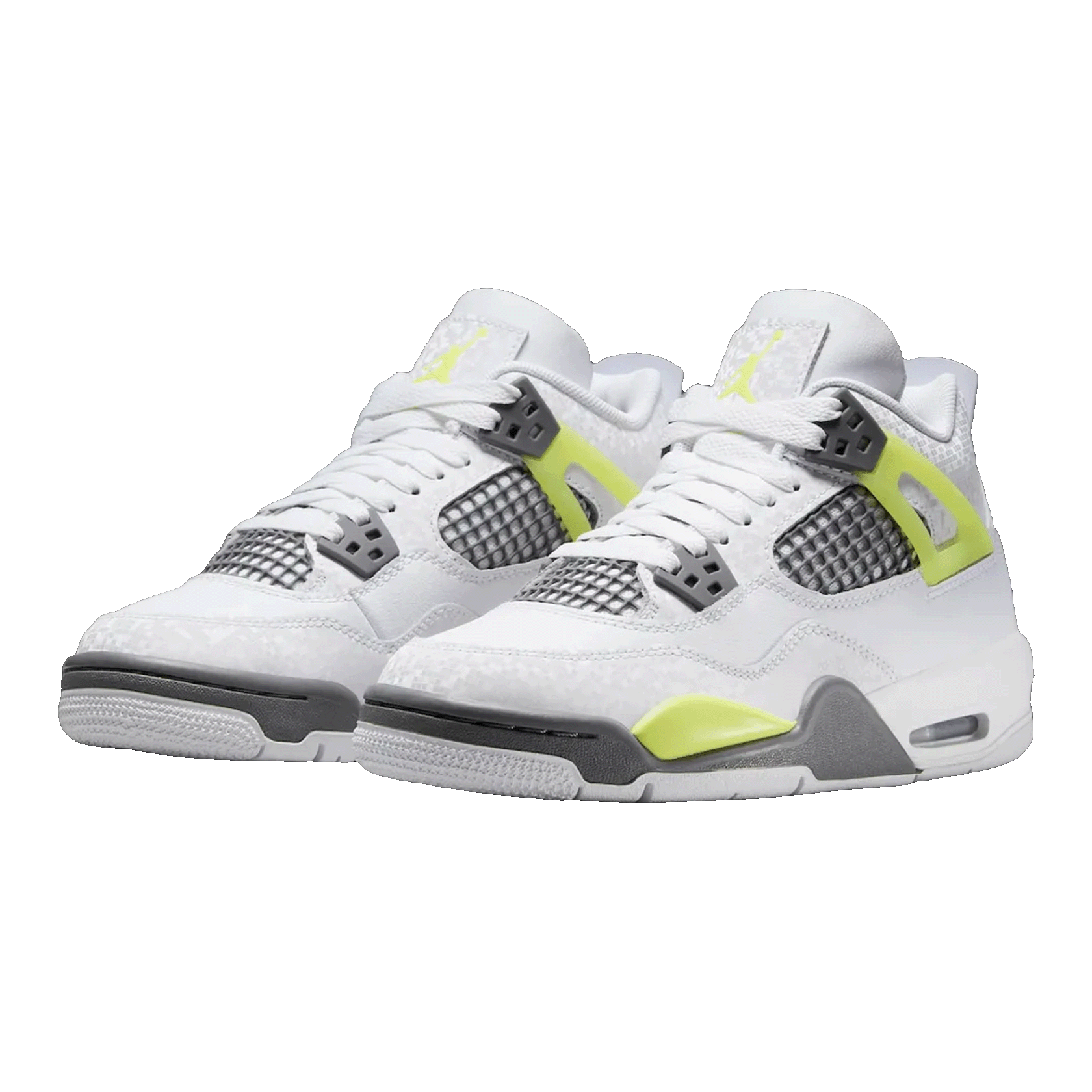 Nike Air Jordan 4 Retro Light Lemon Twist (GS) Side