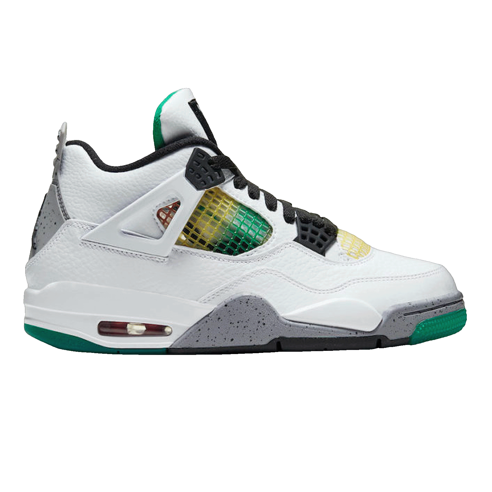 Nike Air Jordan 4 Retro Lucid Green Rasta (W)