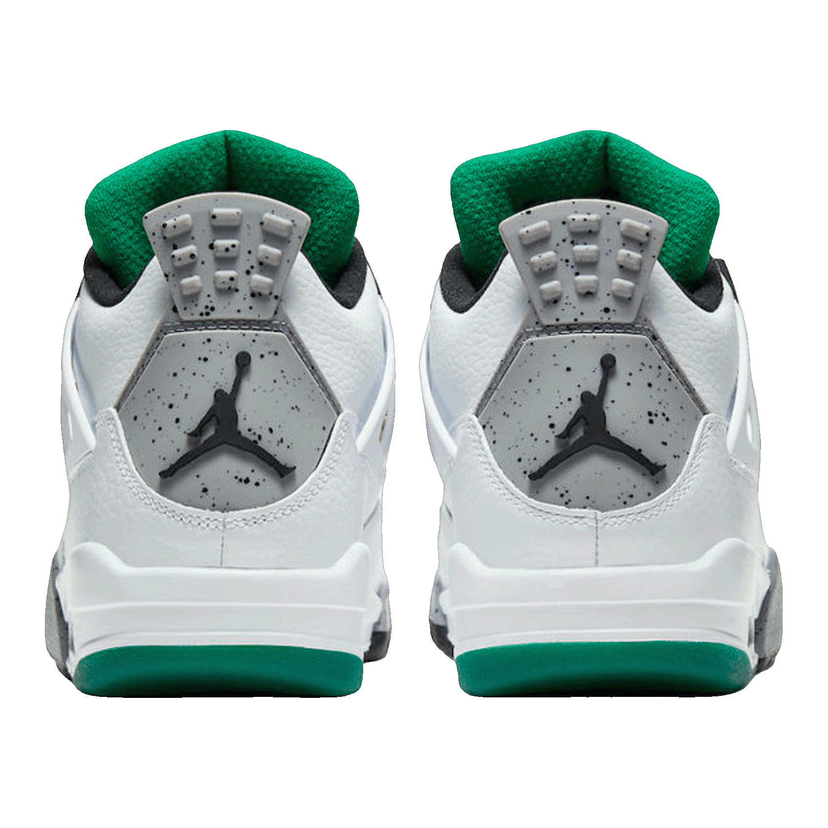 Nike Air Jordan 4 Retro Lucid Green Rasta (W) Back