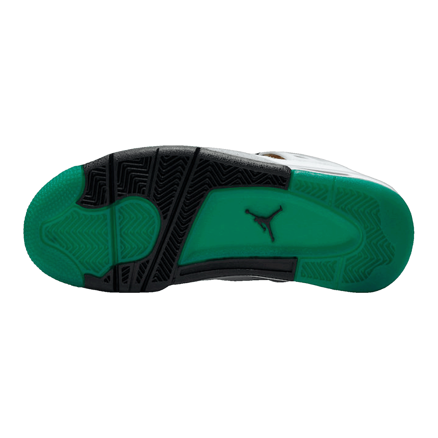 Nike Air Jordan 4 Retro Lucid Green Rasta (W) Sohle