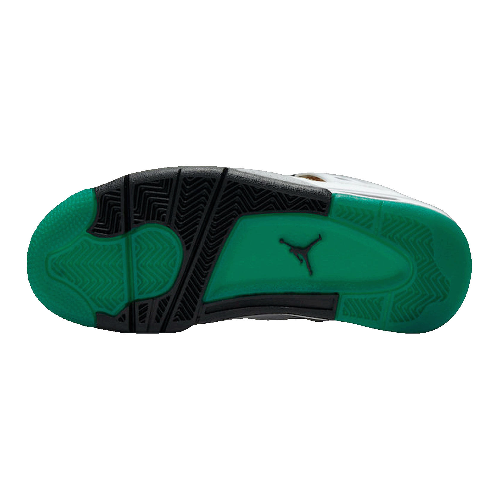 Nike Air Jordan 4 Retro Lucid Green Rasta (W) Sohle