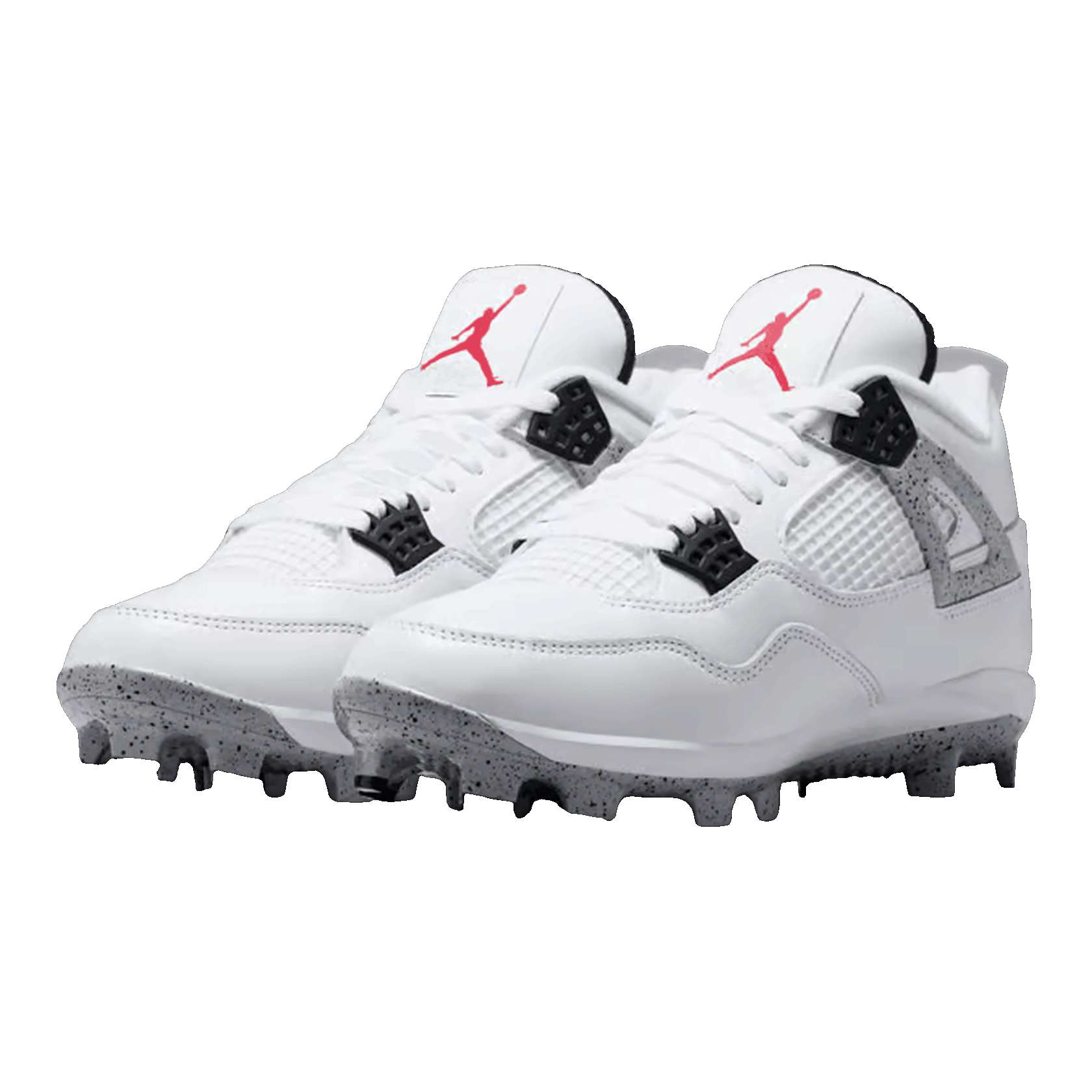 Nike Air Jordan 4 Retro MCS White Cement Side