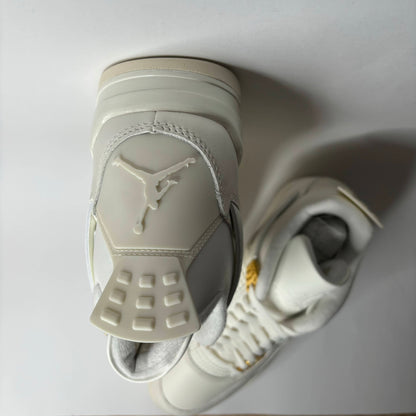 Nike Air Jordan 4 Retro Metallic Gold (W) Full