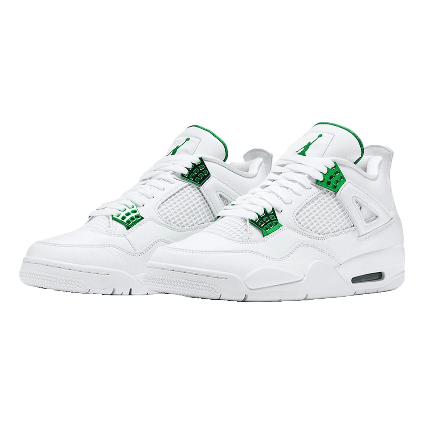 Nike Air Jordan 4 Retro Metallic Green Side