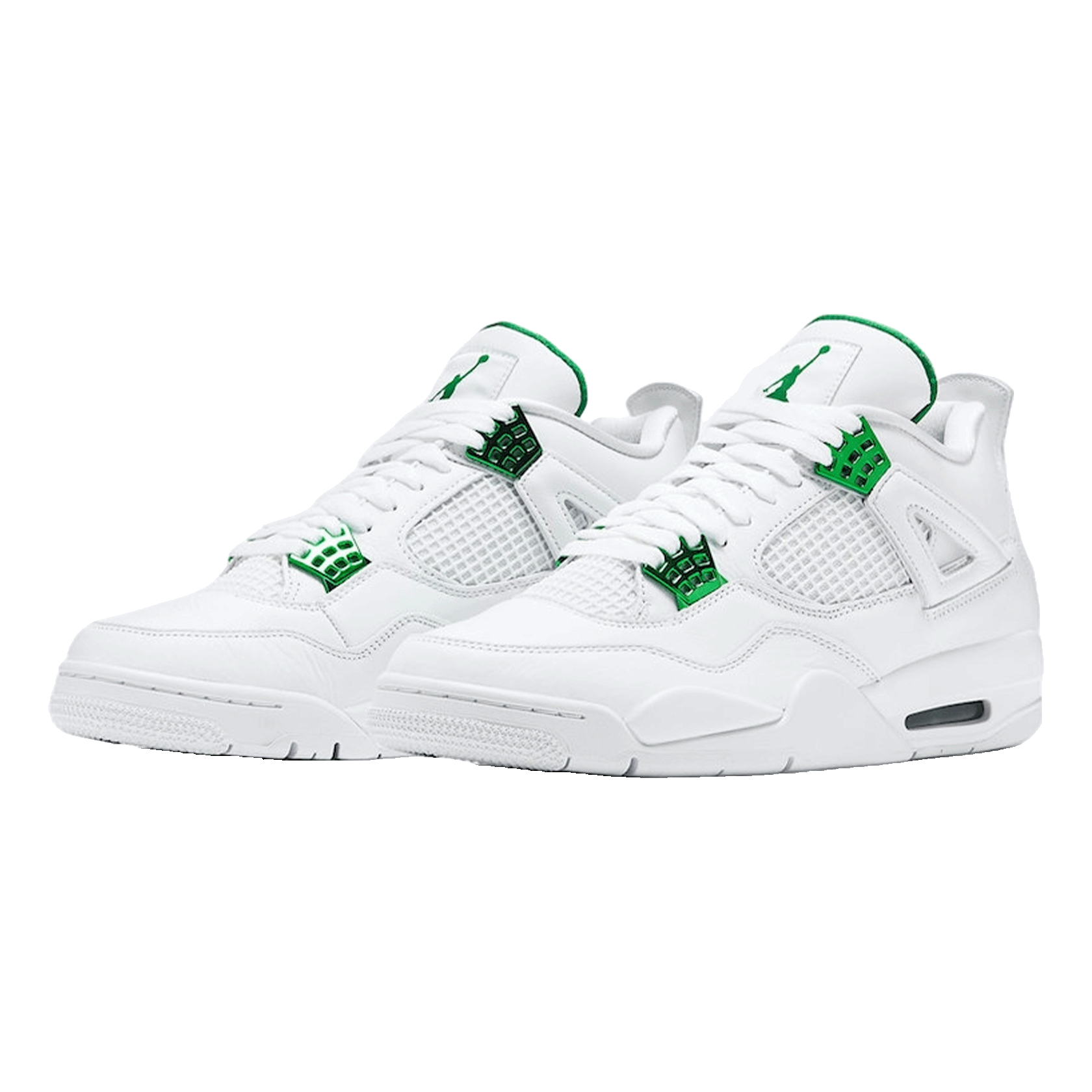 Nike Air Jordan 4 Retro Metallic Green Side