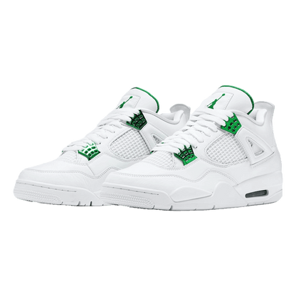 Nike Air Jordan 4 Retro Metallic Green Side