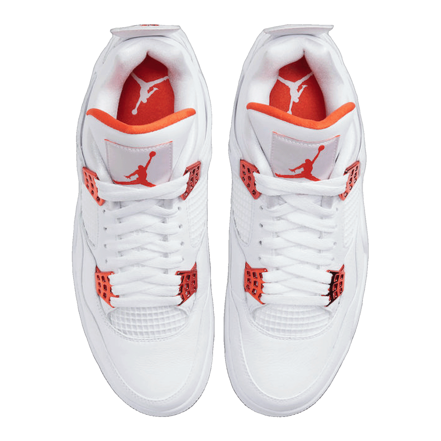 Nike Air Jordan 4 Retro Metallic Orange Oben