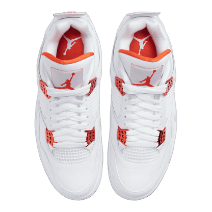 Nike Air Jordan 4 Retro Metallic Orange Oben