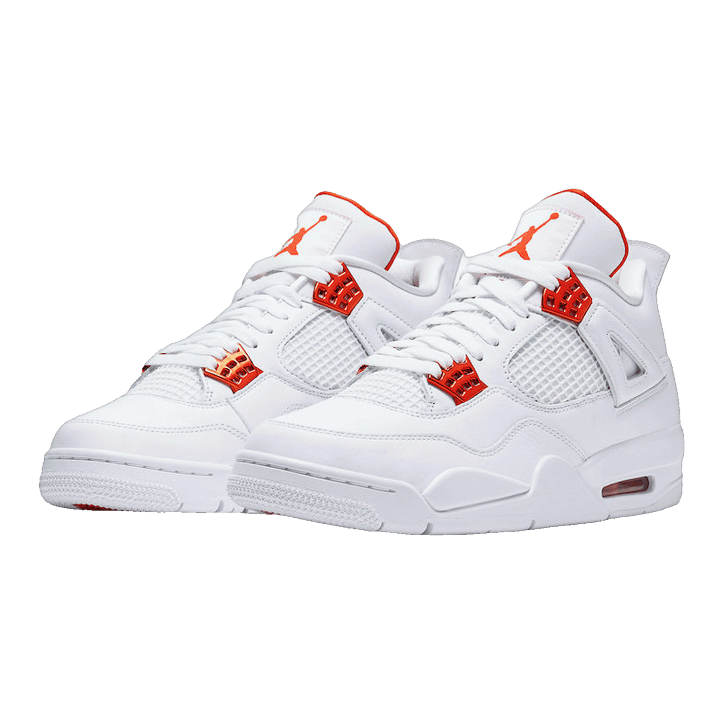 Nike Air Jordan 4 Retro Metallic Orange Side