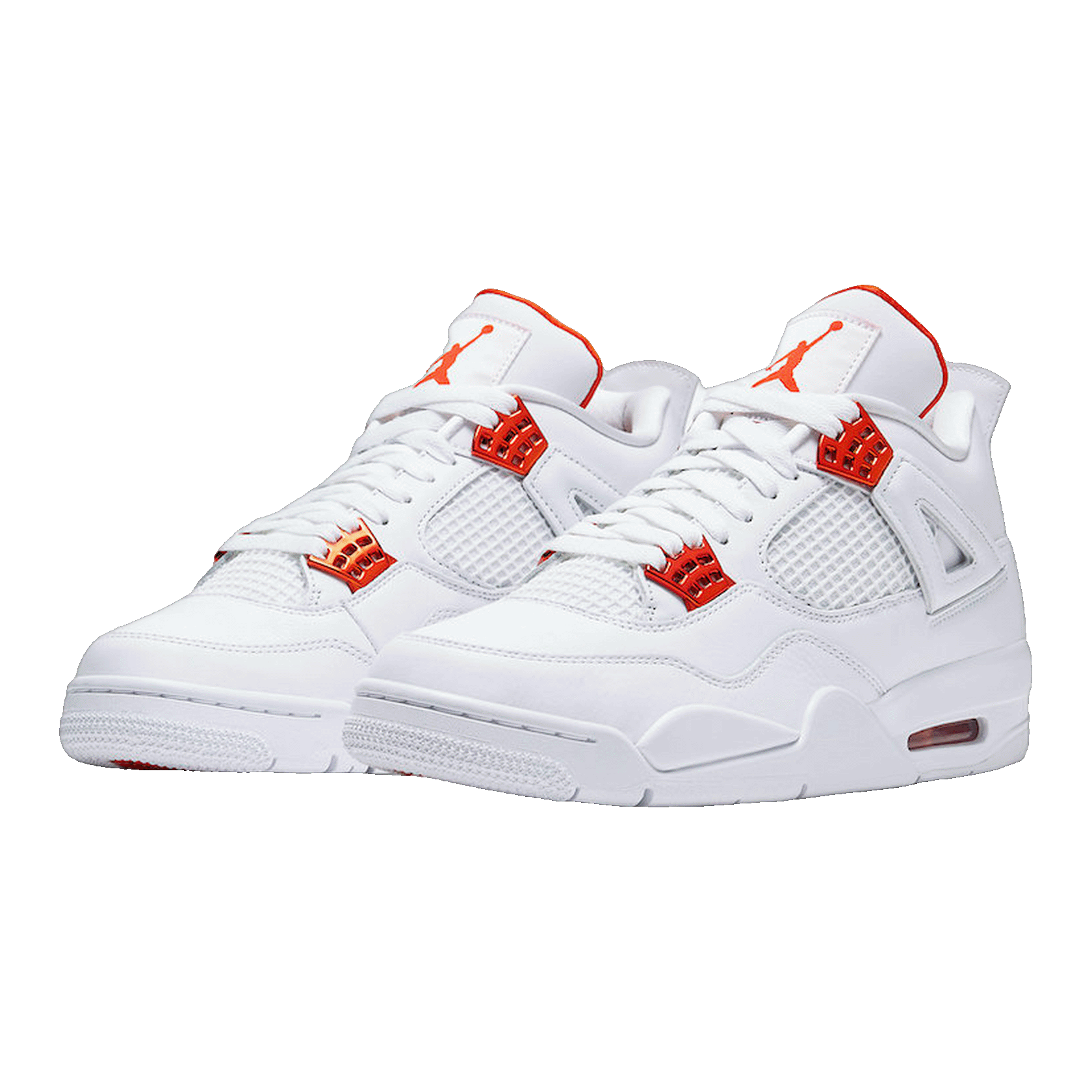 Nike Air Jordan 4 Retro Metallic Orange Side