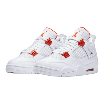Nike Air Jordan 4 Retro Metallic Orange Side