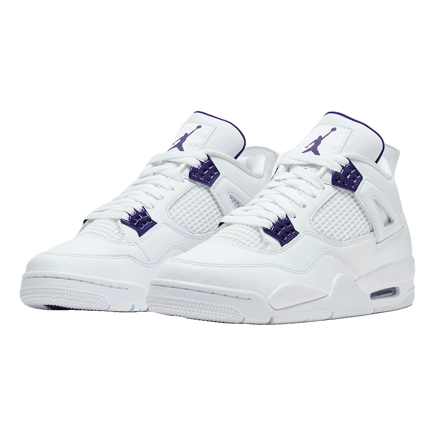 Nike Air Jordan 4 Retro Metallic Purple Side