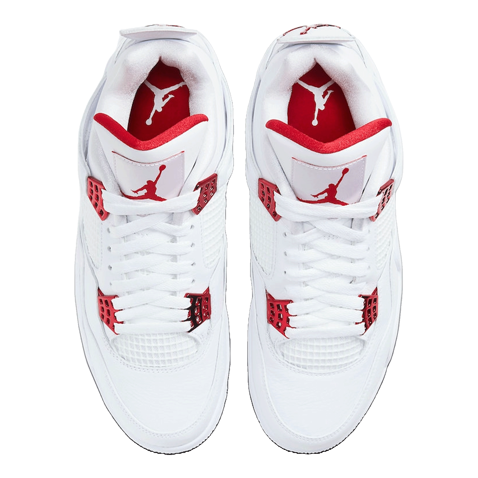 Nike Air Jordan 4 Retro Metallic Red (GS) Oben