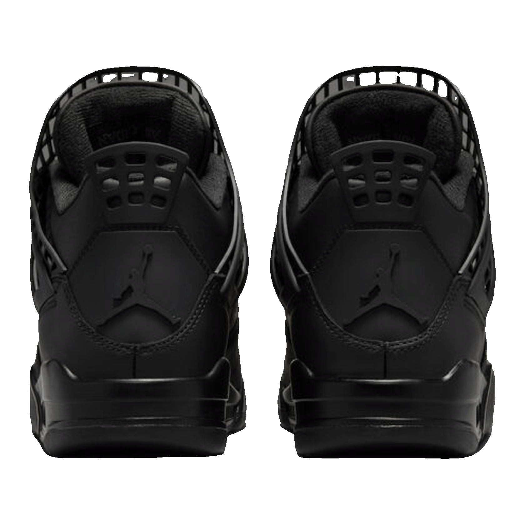 Nike Air Jordan 4 Retro Net Black (W) Back