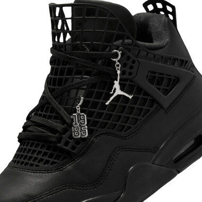 Nike Air Jordan 4 Retro Net Black (W) Detail
