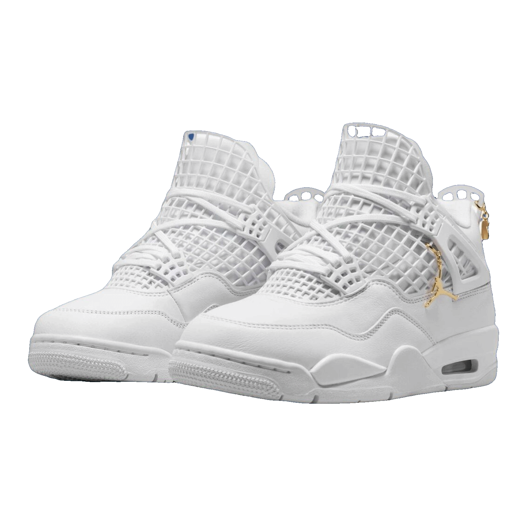 Nike Air Jordan 4 Retro Net White (W) Side