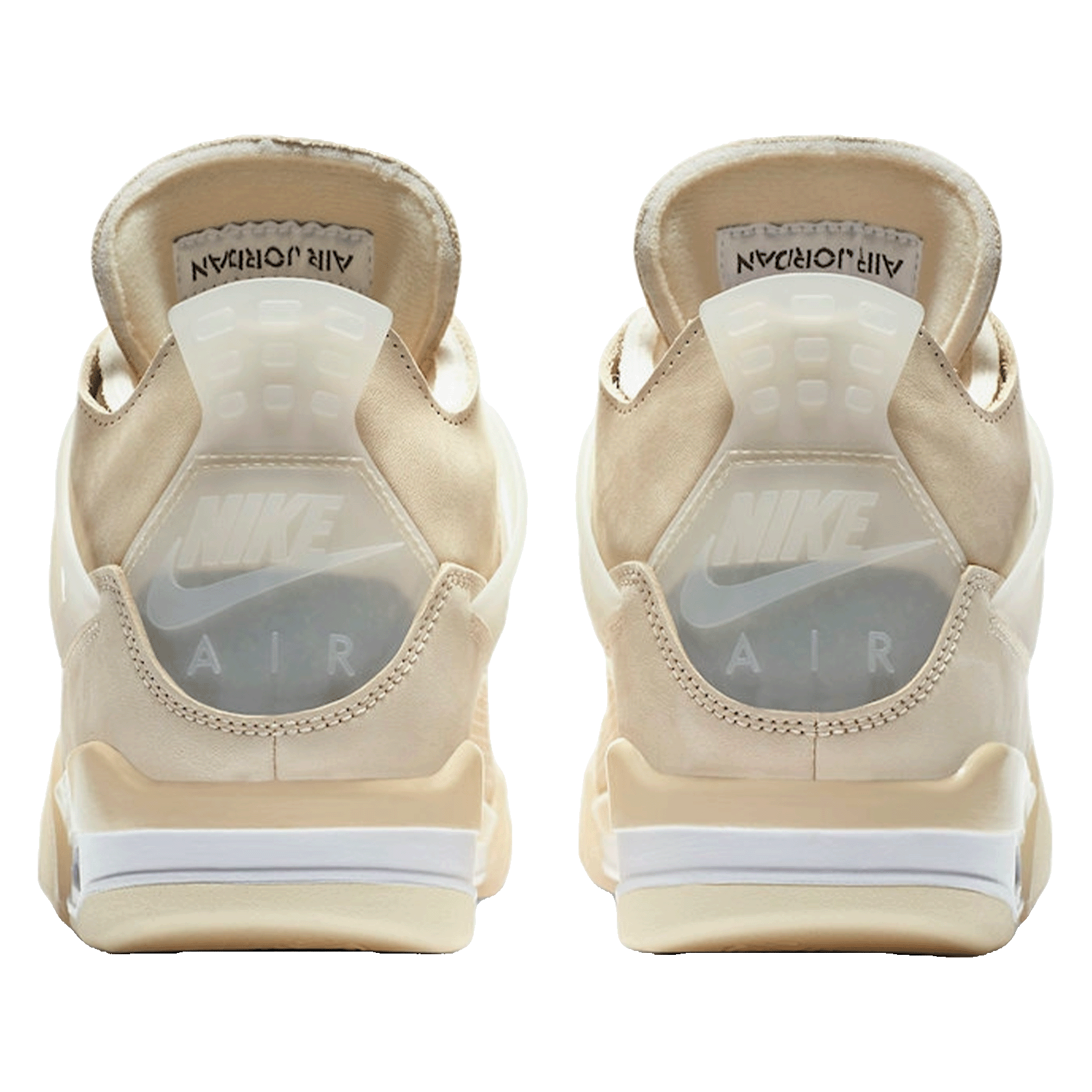 Nike Air Jordan 4 Retro Off-White Sail (W) Back