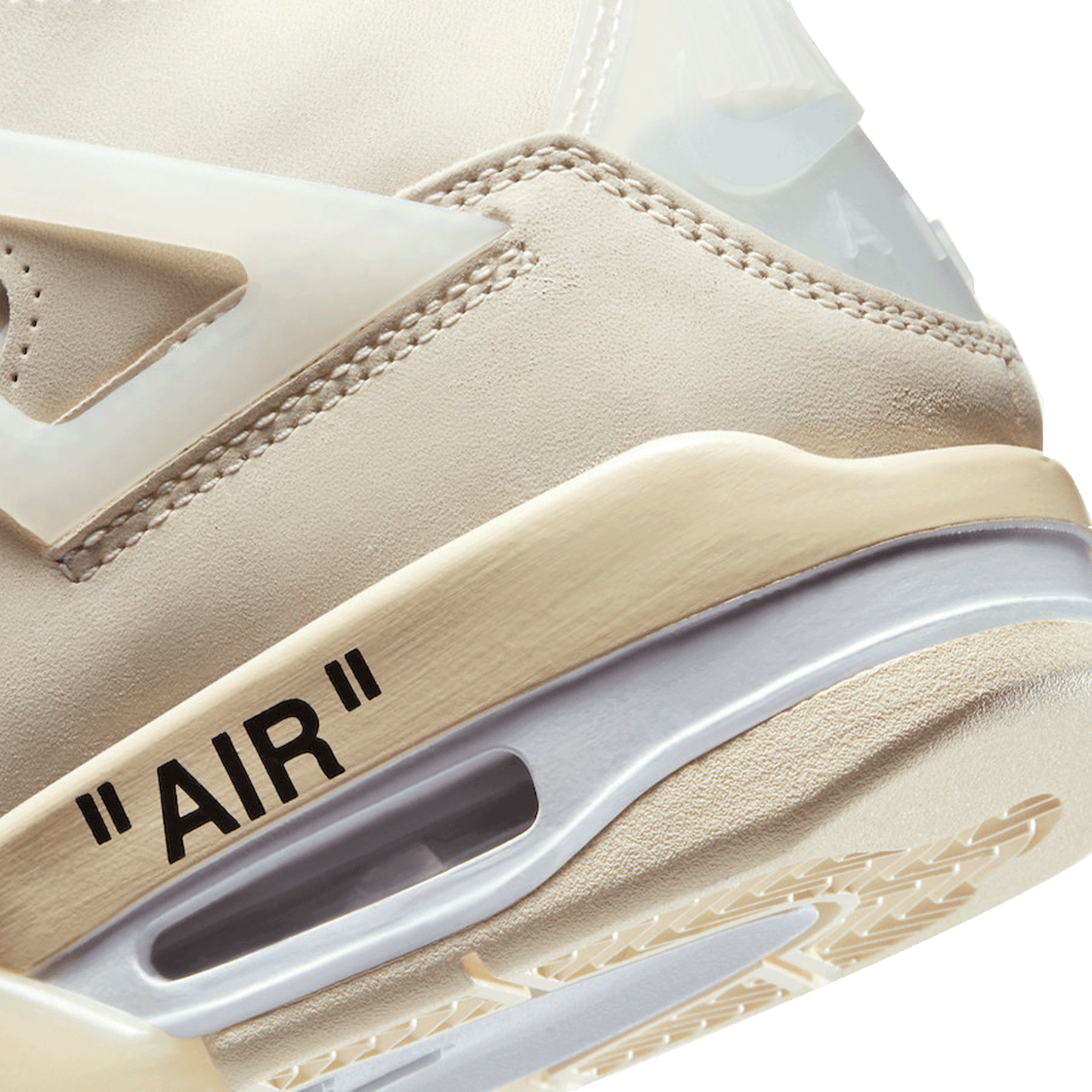 Nike Air Jordan 4 Retro Off-White Sail (W) Back 2