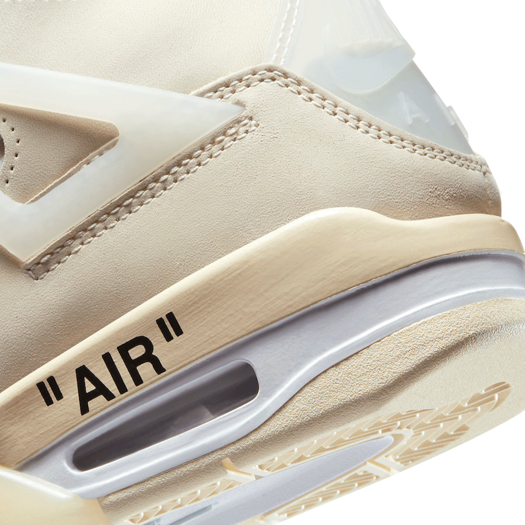 Nike Air Jordan 4 Retro Off-White Sail (W) Back 2