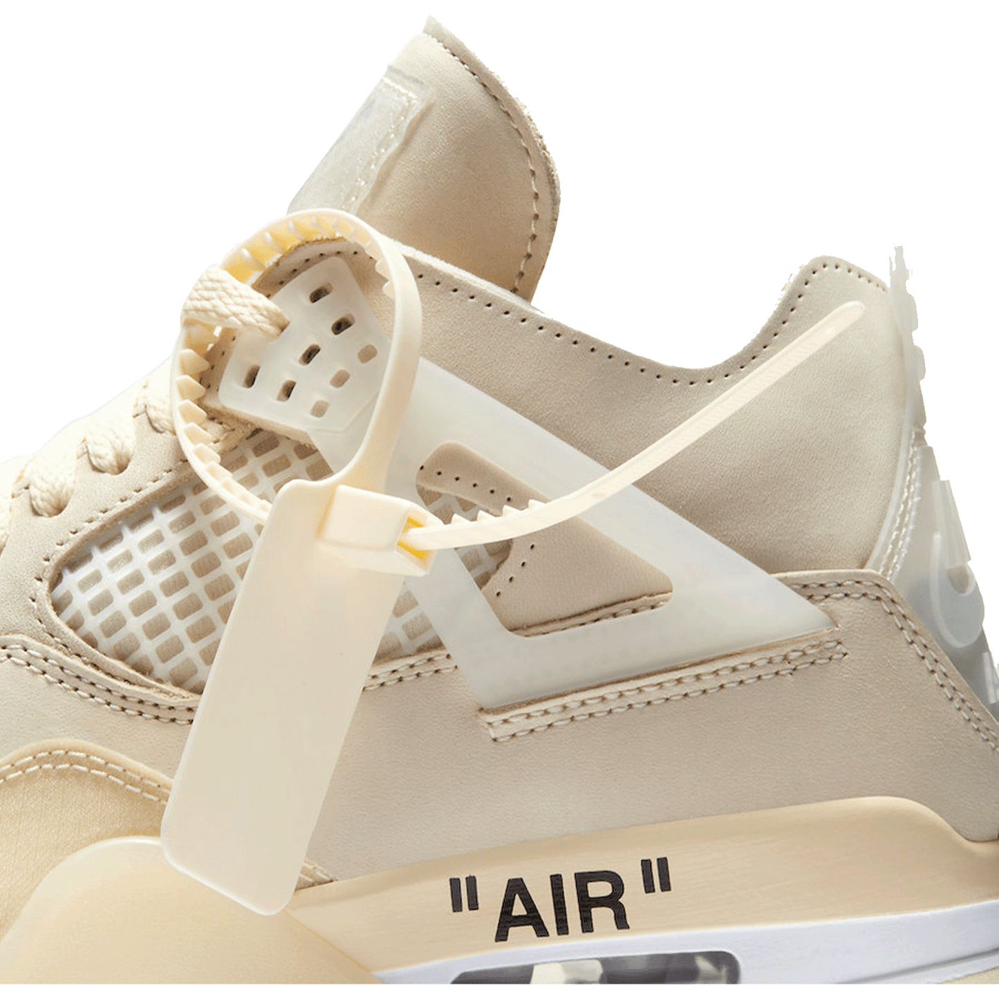 Nike Air Jordan 4 Retro Off-White Sail (W) Detail