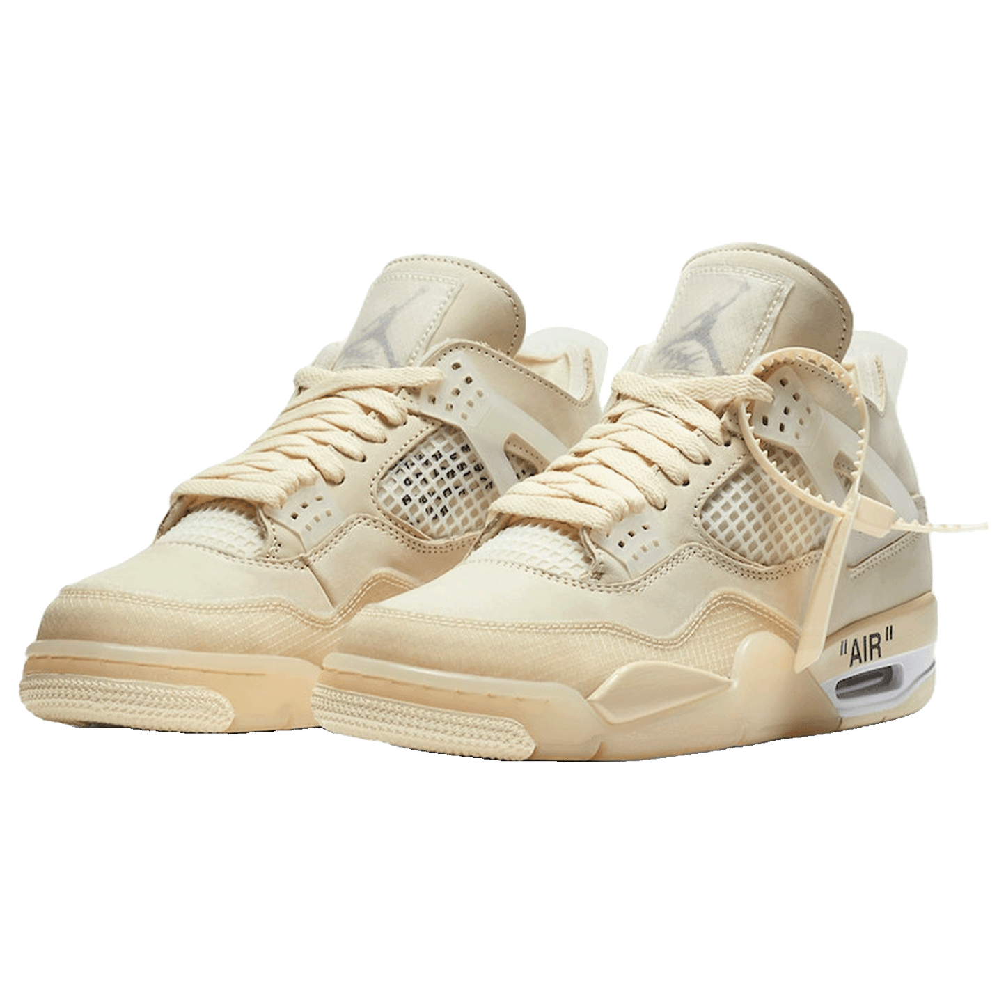 Nike Air Jordan 4 Retro Off-White Sail (W) Side
