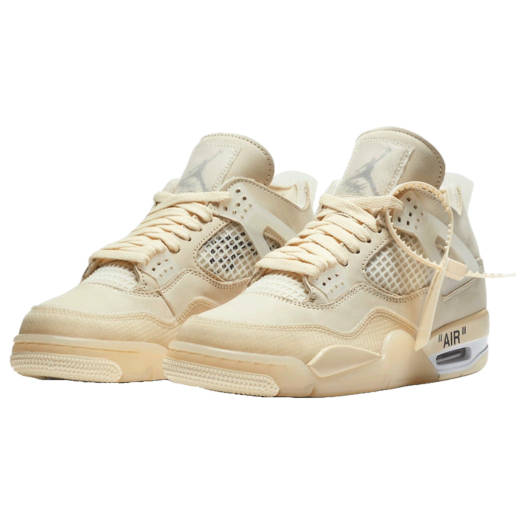 Nike Air Jordan 4 Retro Off-White Sail (W) Side