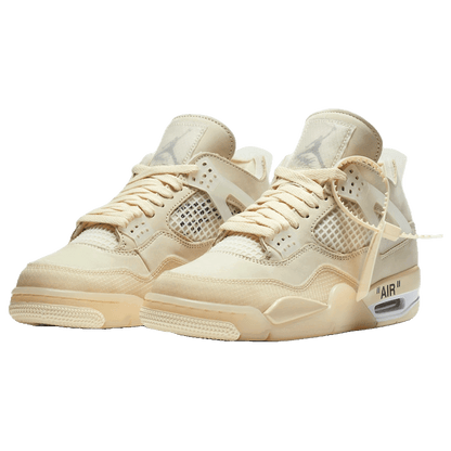 Nike Air Jordan 4 Retro Off-White Sail (W) Side