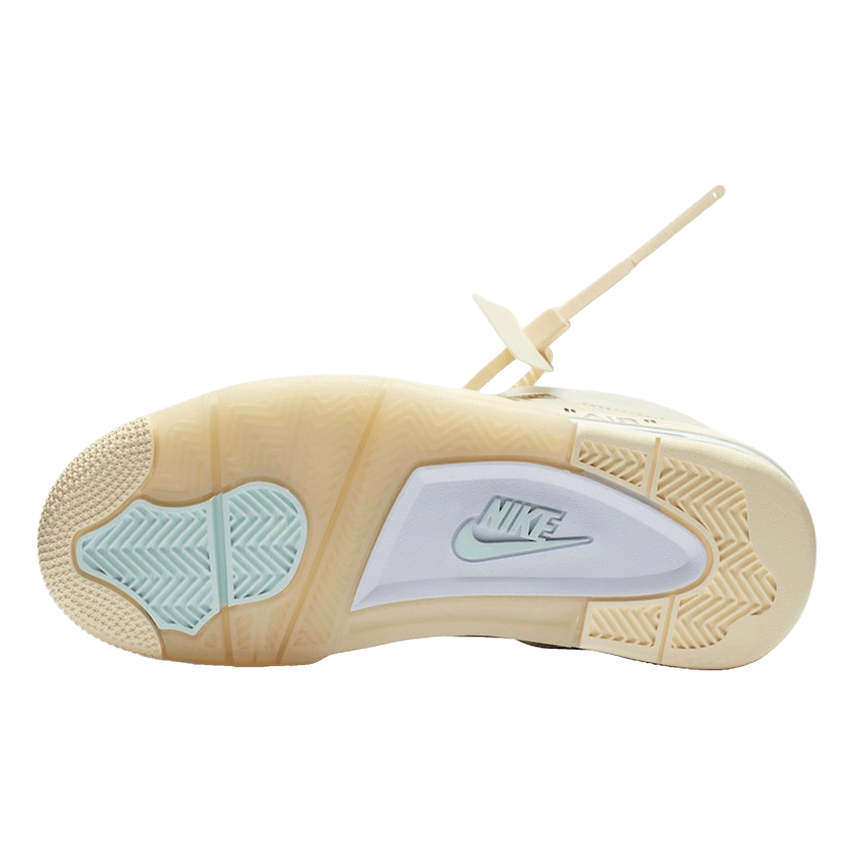 Nike Air Jordan 4 Retro Off-White Sail (W) Sohle