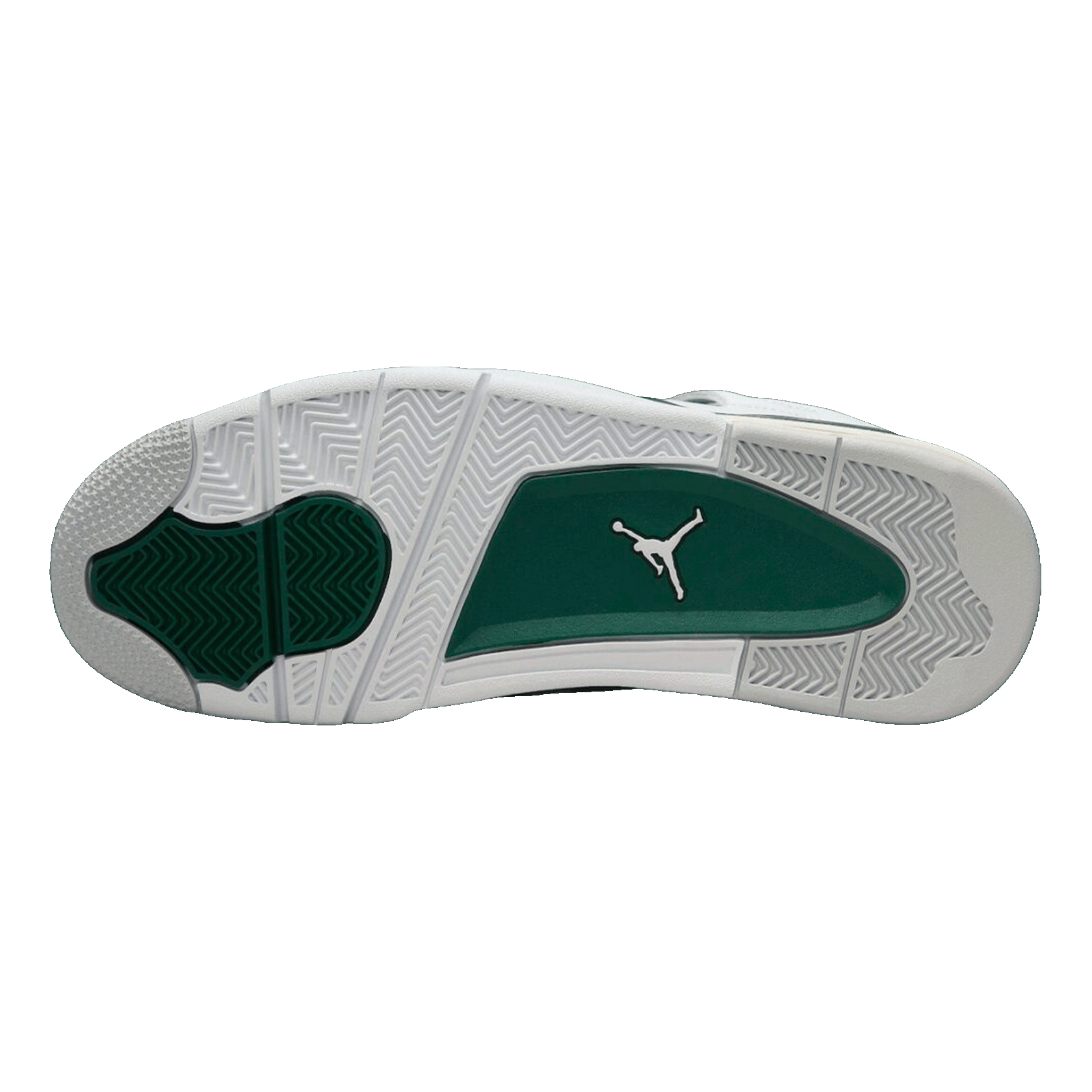 Nike Air Jordan 4 Retro Oxidized Green Sohle