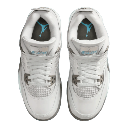 Nike Air Jordan 4 Retro Photon Dust Blue Chill (GS) Oben