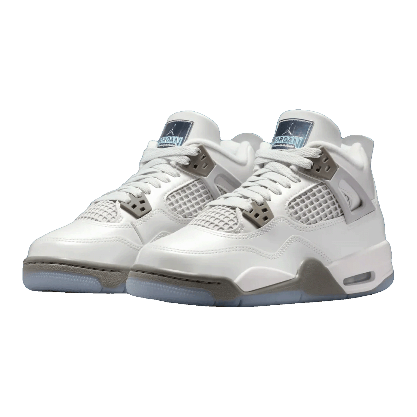 Nike Air Jordan 4 Retro Photon Dust Blue Chill (GS) Side
