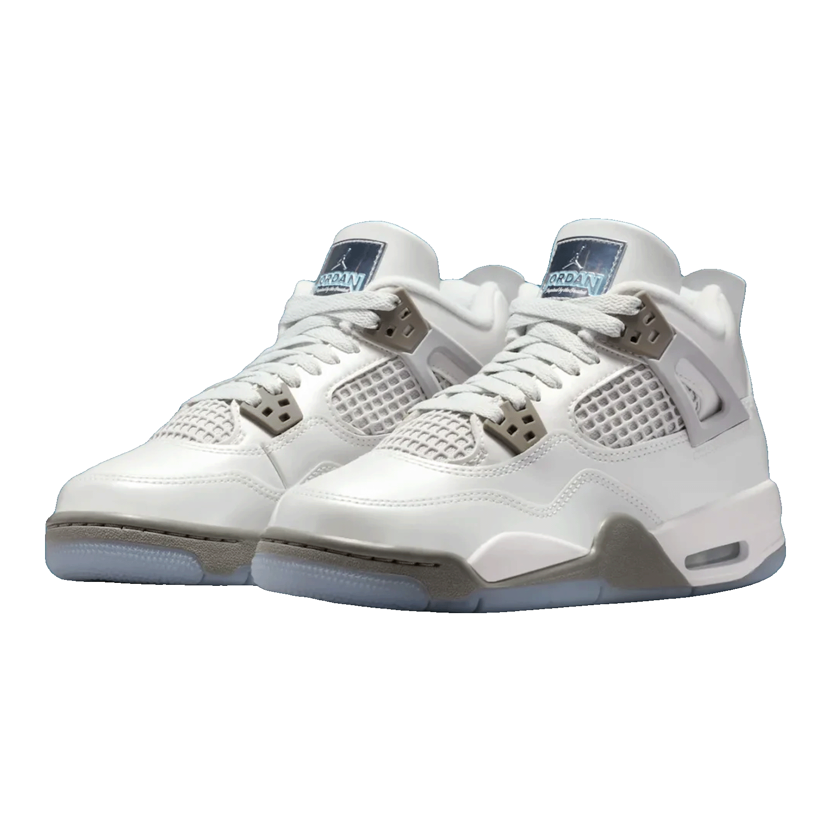 Nike Air Jordan 4 Retro Photon Dust Blue Chill (GS) Side