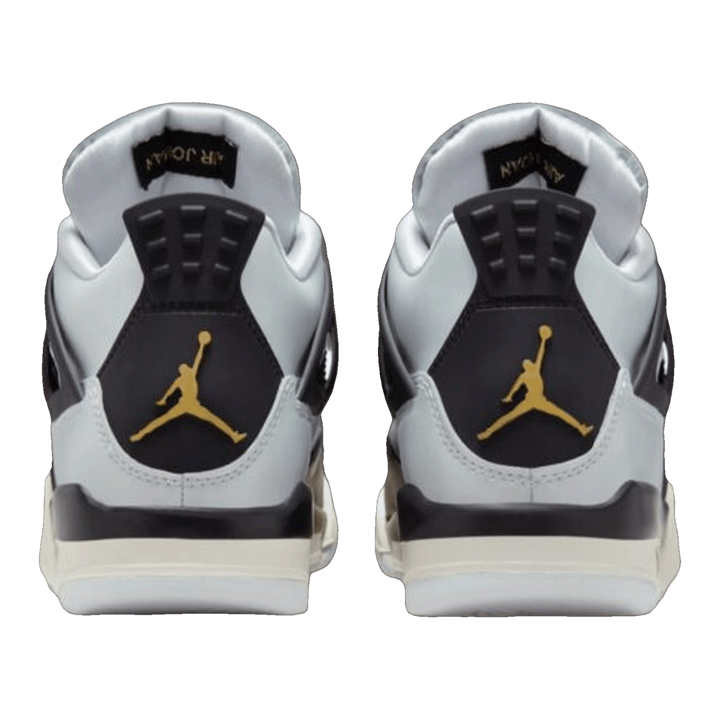 Nike Air Jordan 4 Retro Platinum Gold (GS) Back