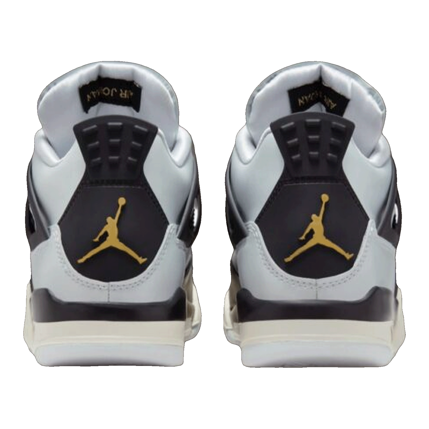 Nike Air Jordan 4 Retro Platinum Gold (GS) Back