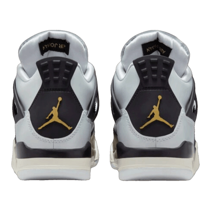 Nike Air Jordan 4 Retro Platinum Gold (GS) Back