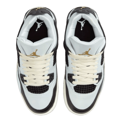 Nike Air Jordan 4 Retro Platinum Gold (GS) Oben