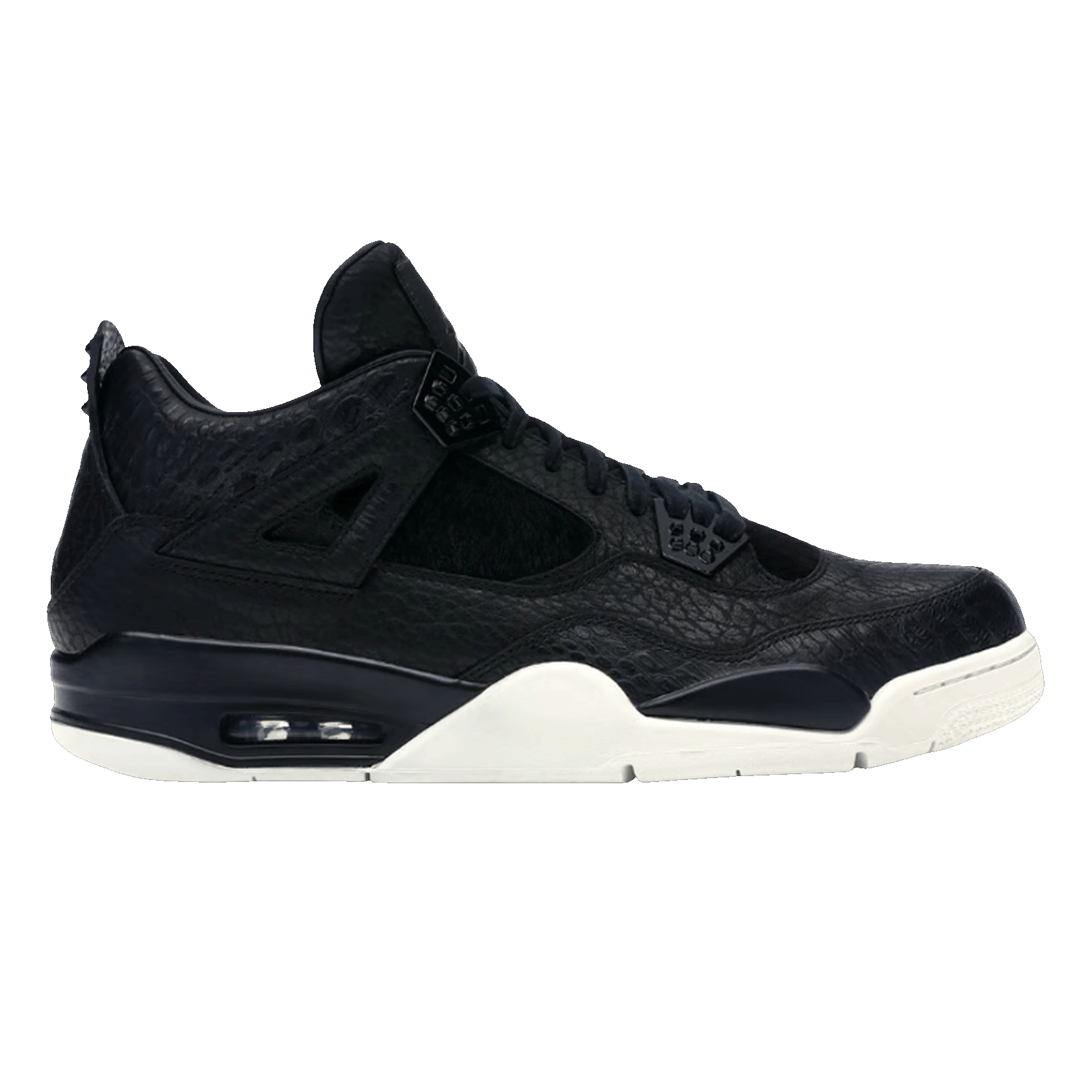 Nike Air Jordan 4 Retro Pony Hair Black