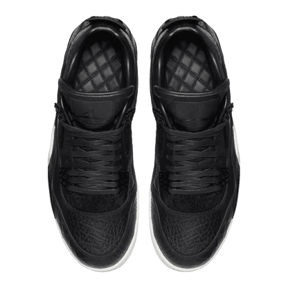 Nike Air Jordan 4 Retro Pony Hair Black Oben