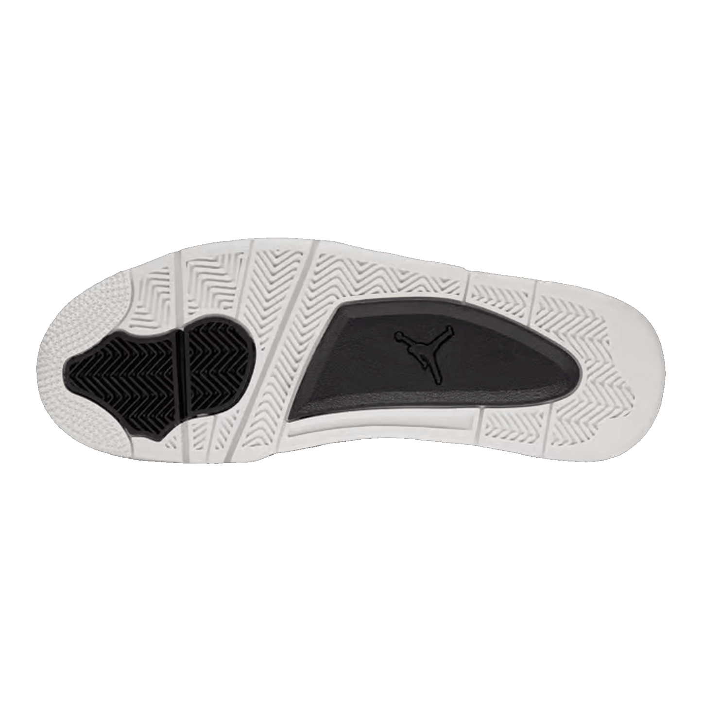 Nike Air Jordan 4 Retro Pony Hair Black Sohle