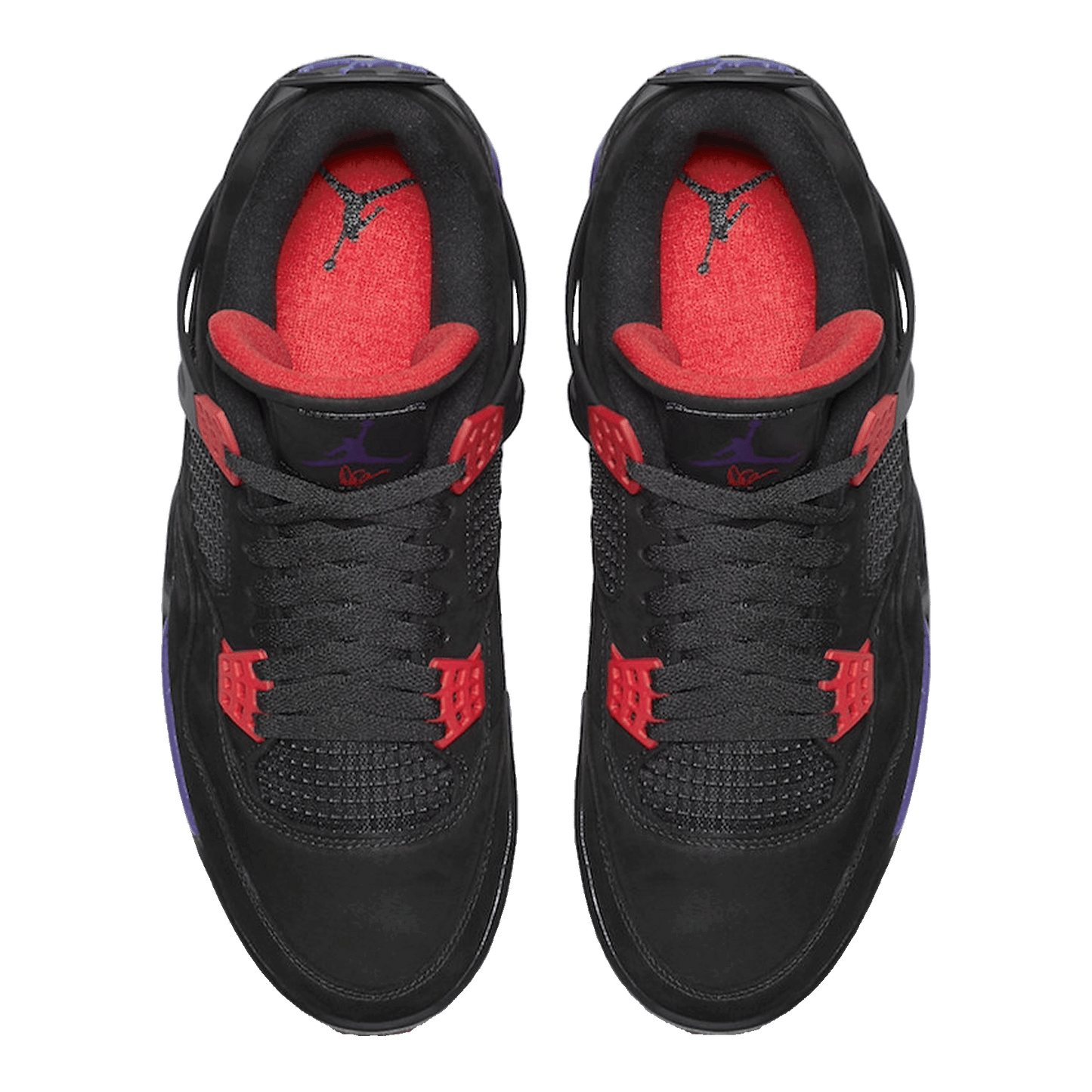 Nike Air Jordan 4 Retro Raptors Drake OVO (2019) Oben