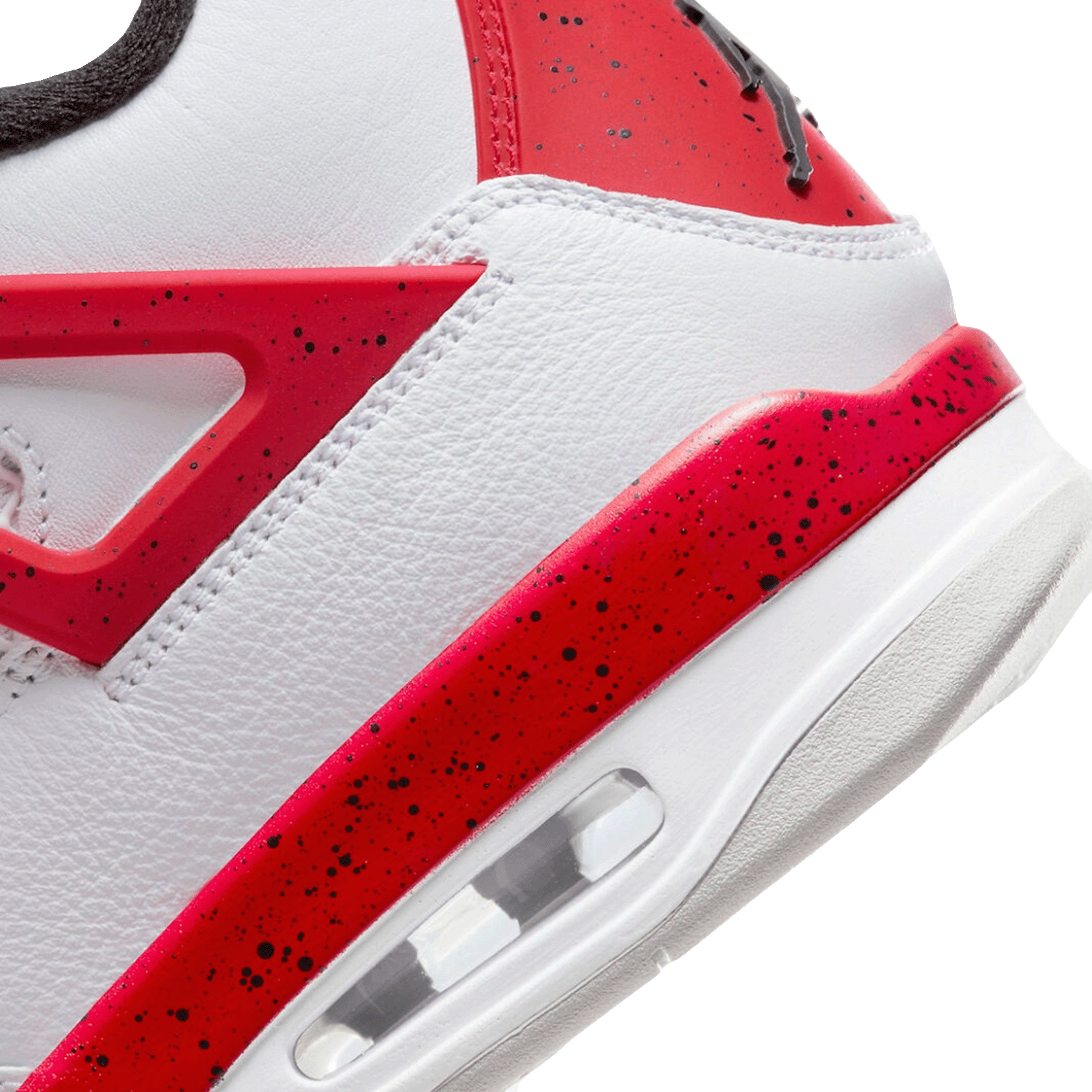 Nike Air Jordan 4 Retro Red Cement (GS) Back 2