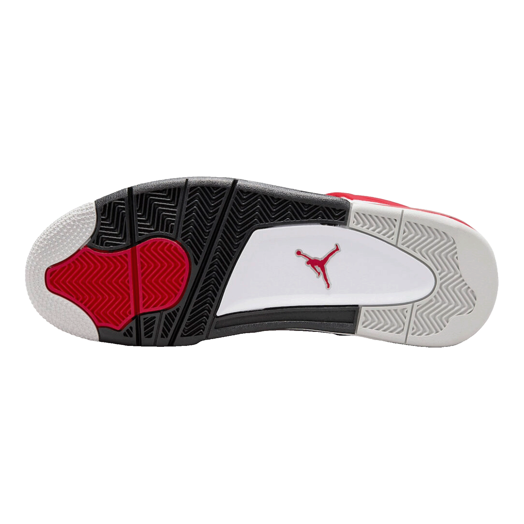 Nike Air Jordan 4 Retro Red Cement Sohle