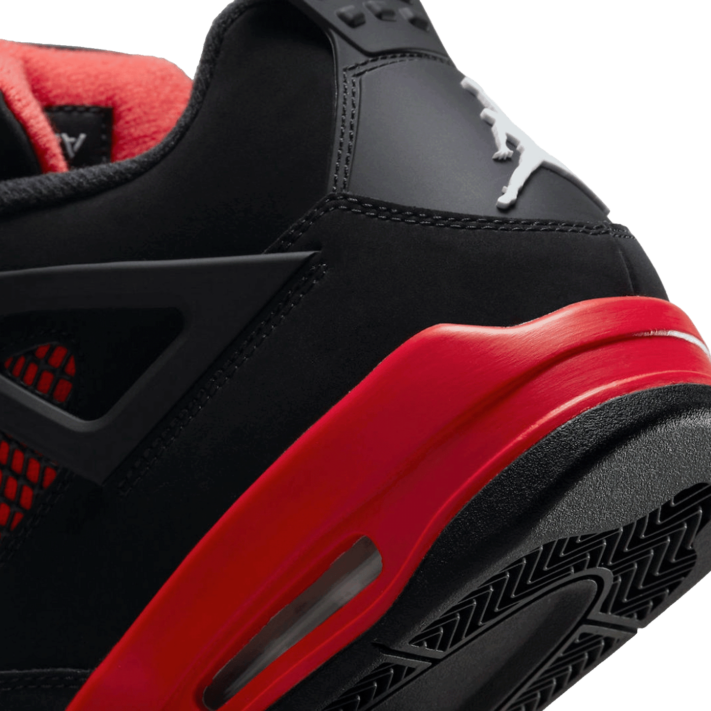 Nike Air Jordan 4 Retro Red Thunder (GS) Back 2