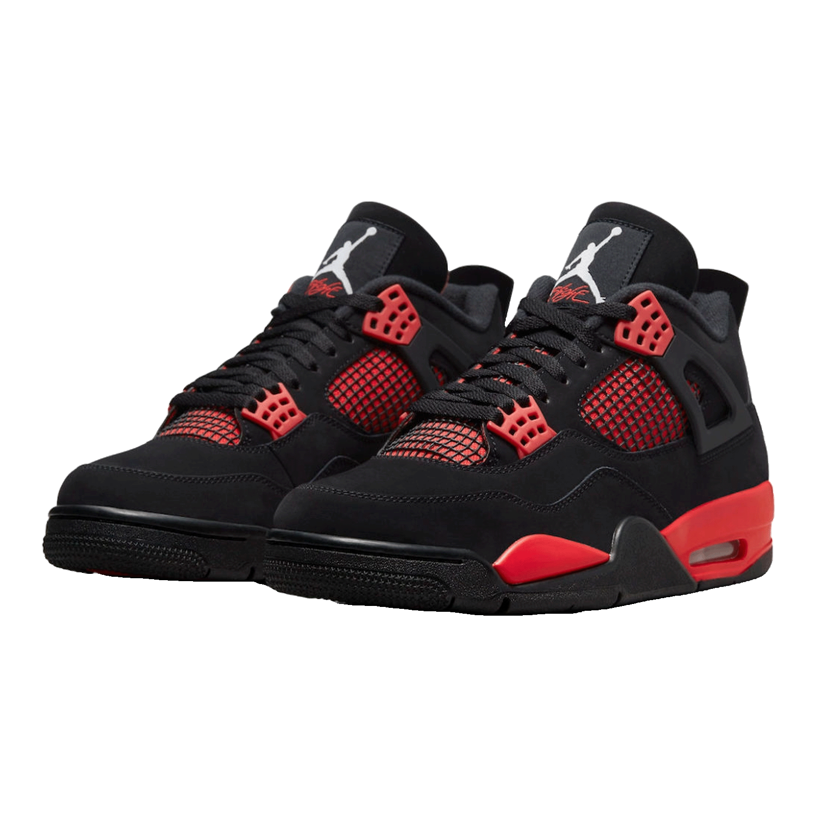 Nike Air Jordan 4 Retro Red Thunder (GS) Side