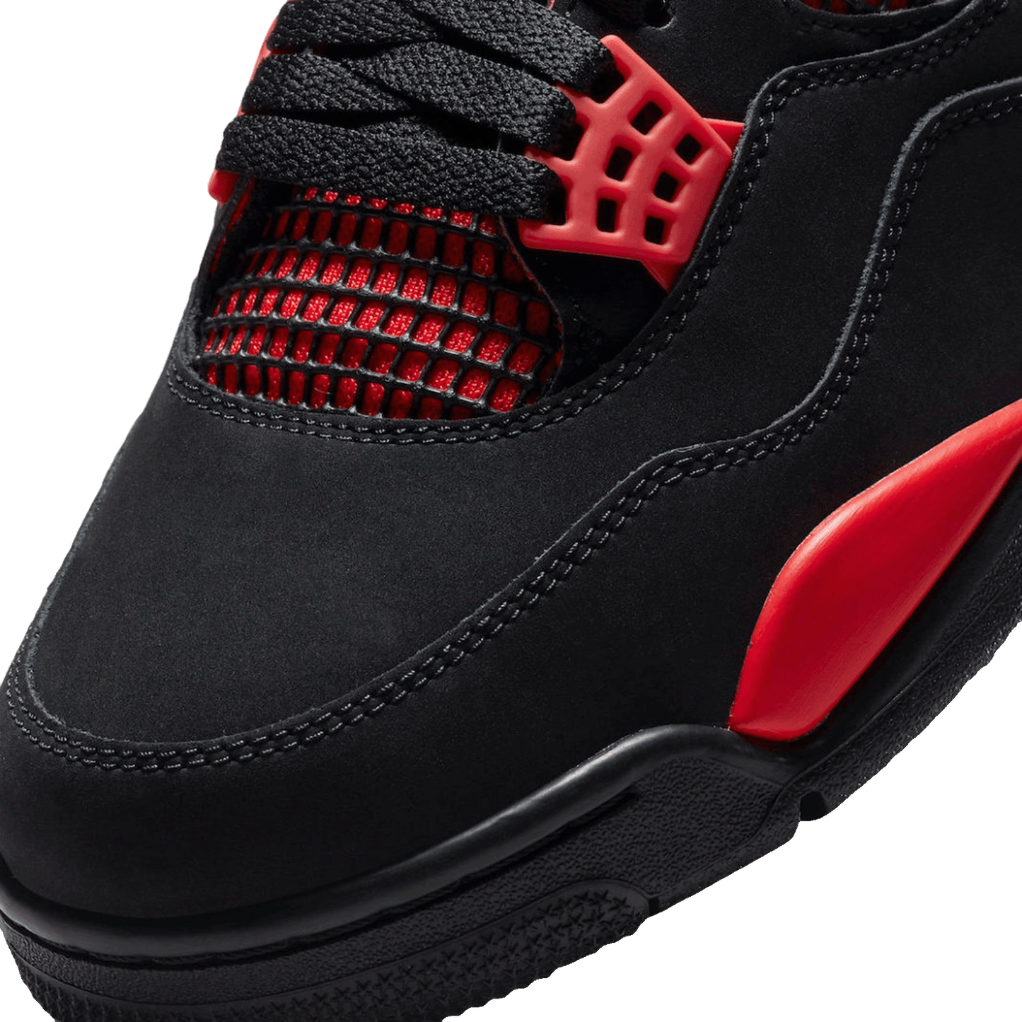 Nike Air Jordan 4 Retro Red Thunder (GS) Toe