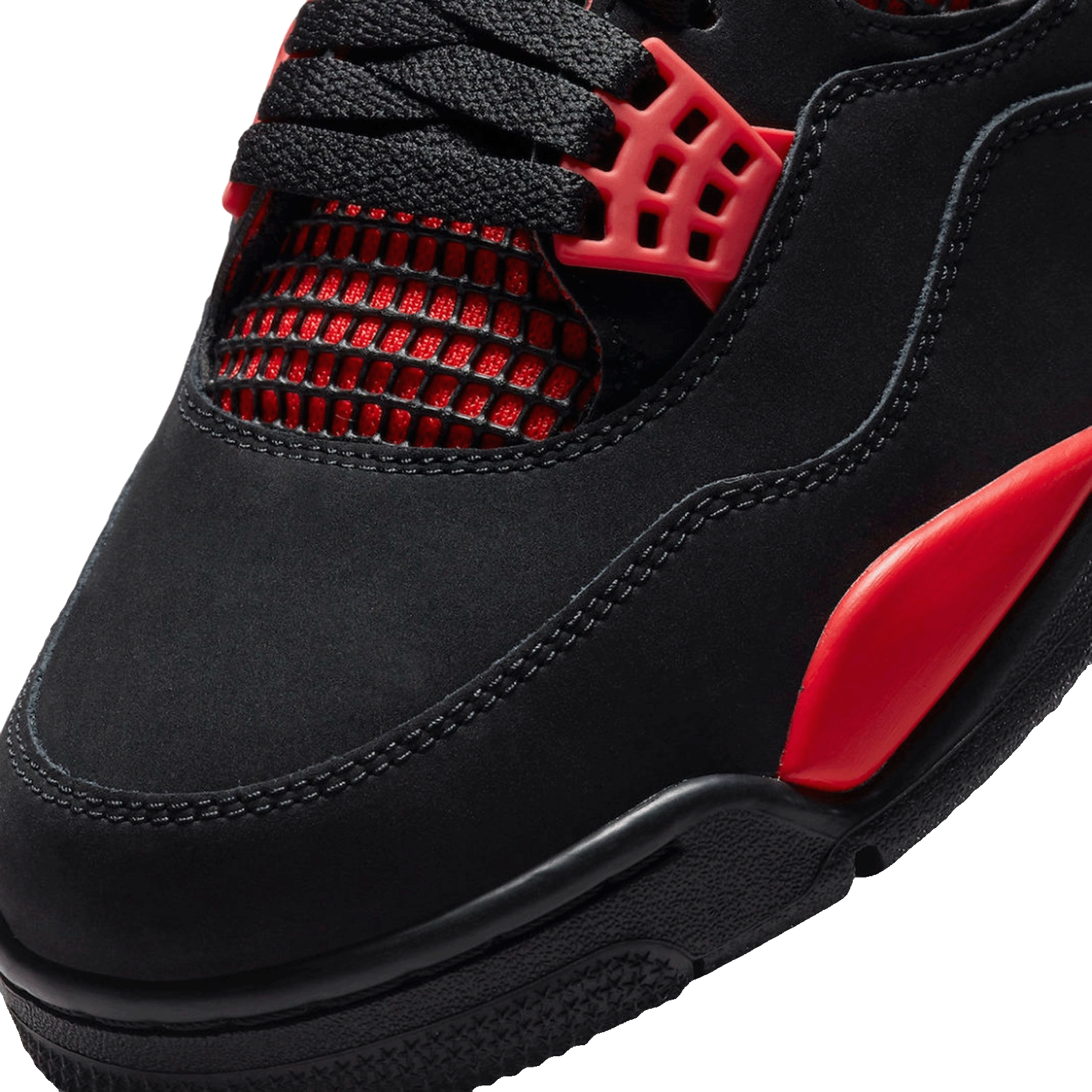 Nike Air Jordan 4 Retro Red Thunder (GS) Toe